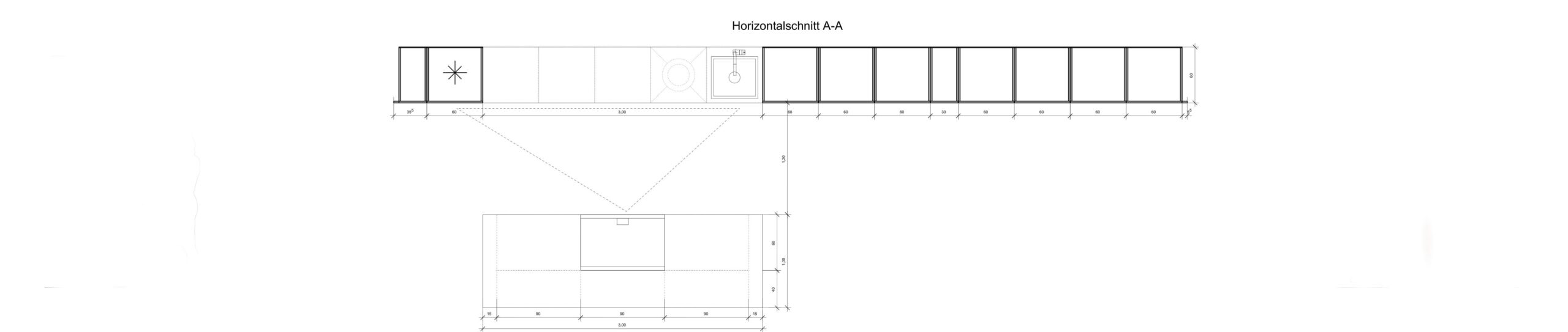 Horizontalschnitt